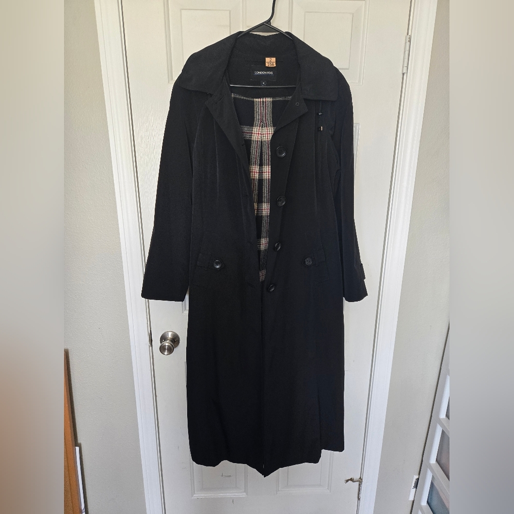 London Fog Long Trench Coat